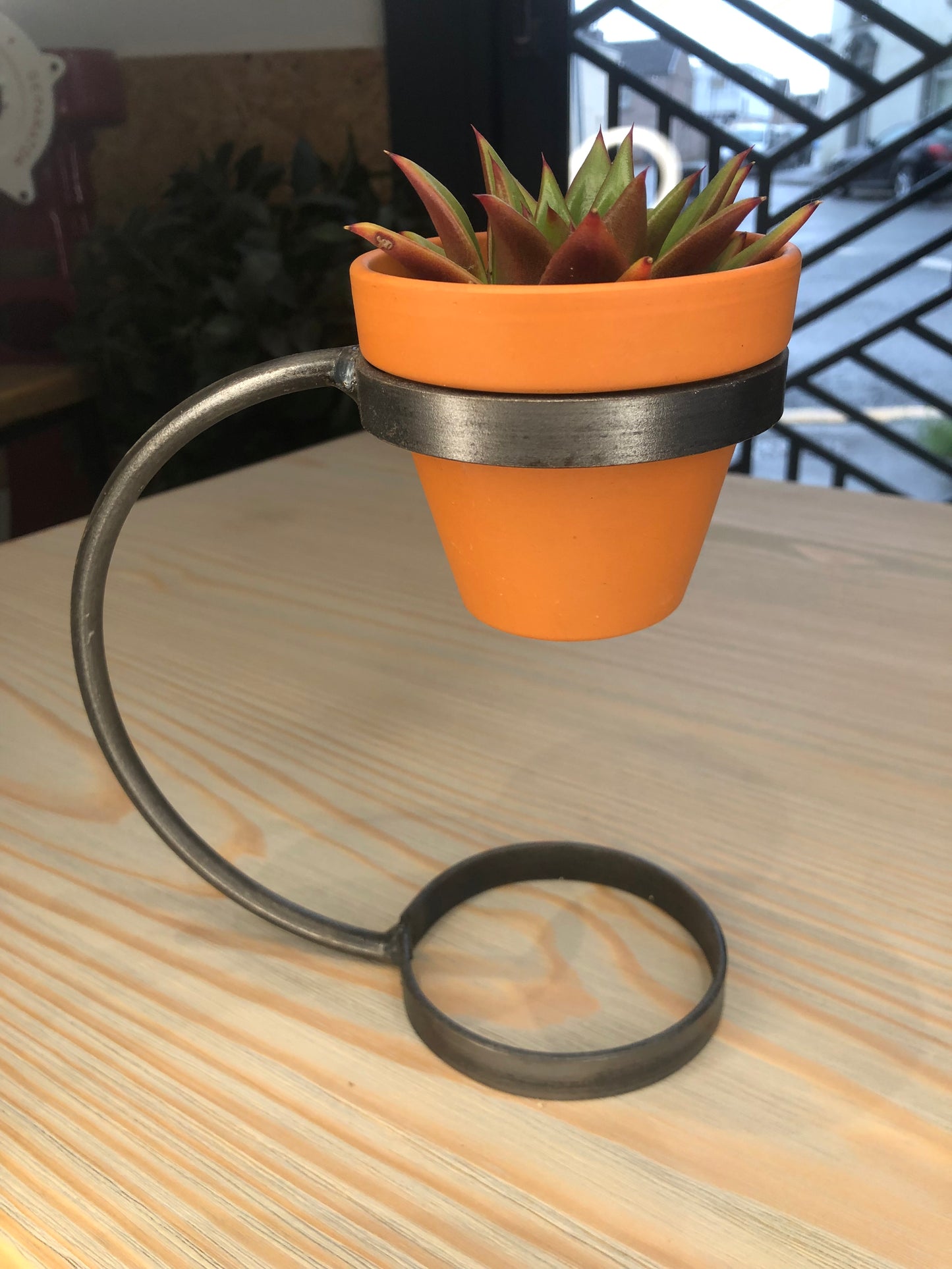Handmade Hoop Plant Pot Holder