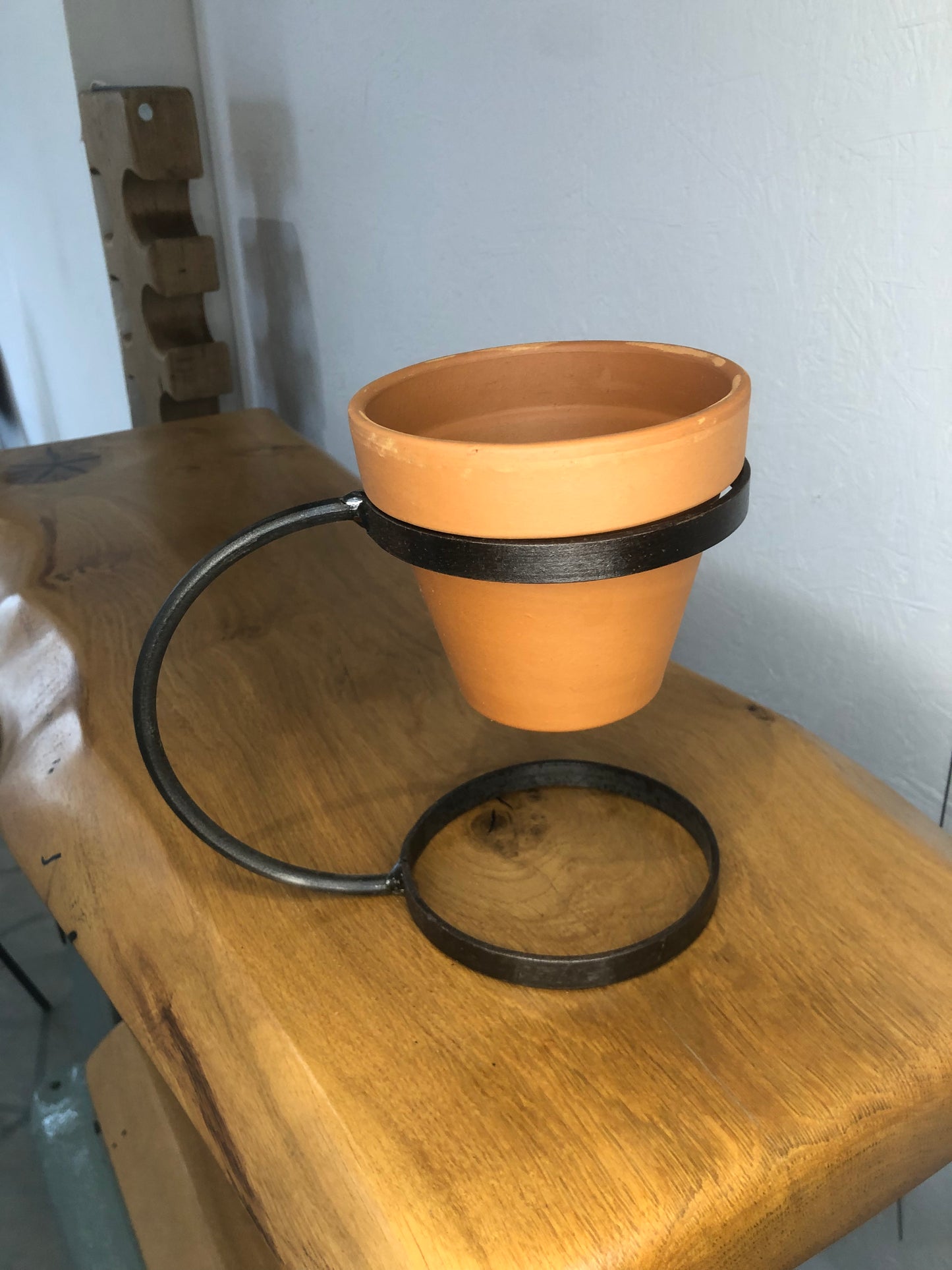 Handmade Hoop Plant Pot Holder