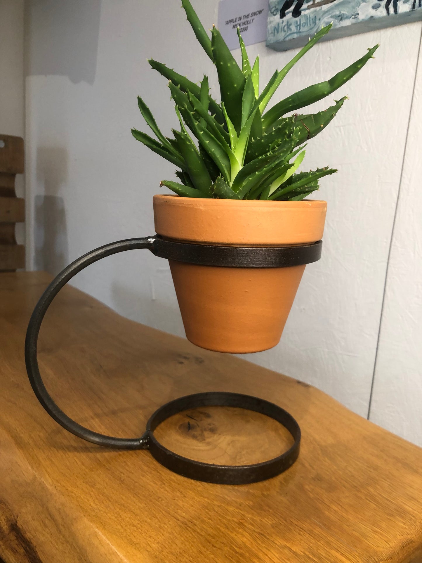 Handmade Hoop Plant Pot Holder
