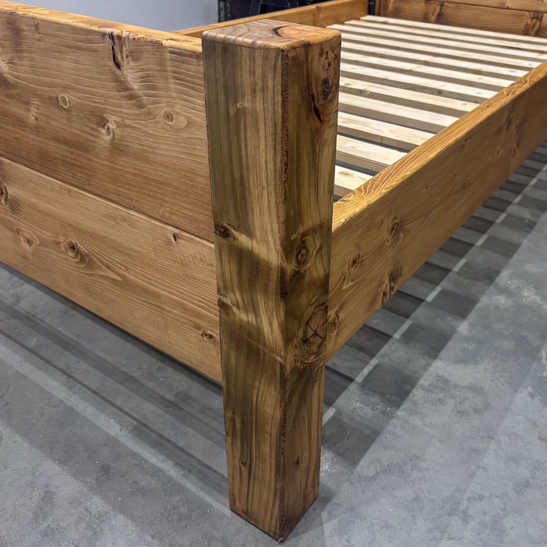 Rustic Industrial Bed Frames Swansea Handmade Furniture Chunk Monkey