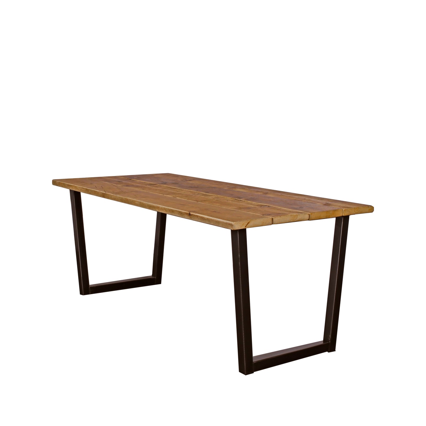 Reclaimed Scaffold Board Dining Table - Chunk One