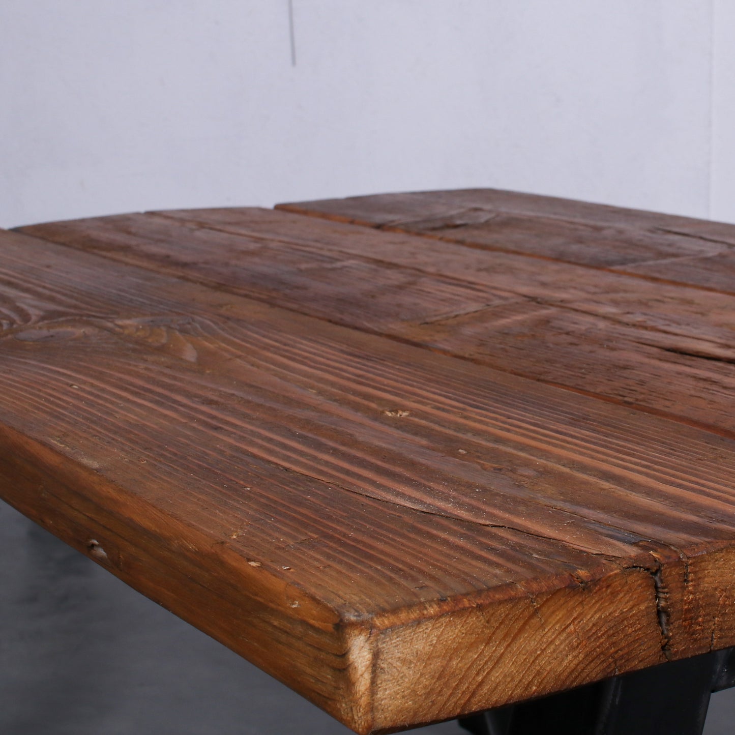 Reclaimed Scaffold Board Dining Table - Chunk One