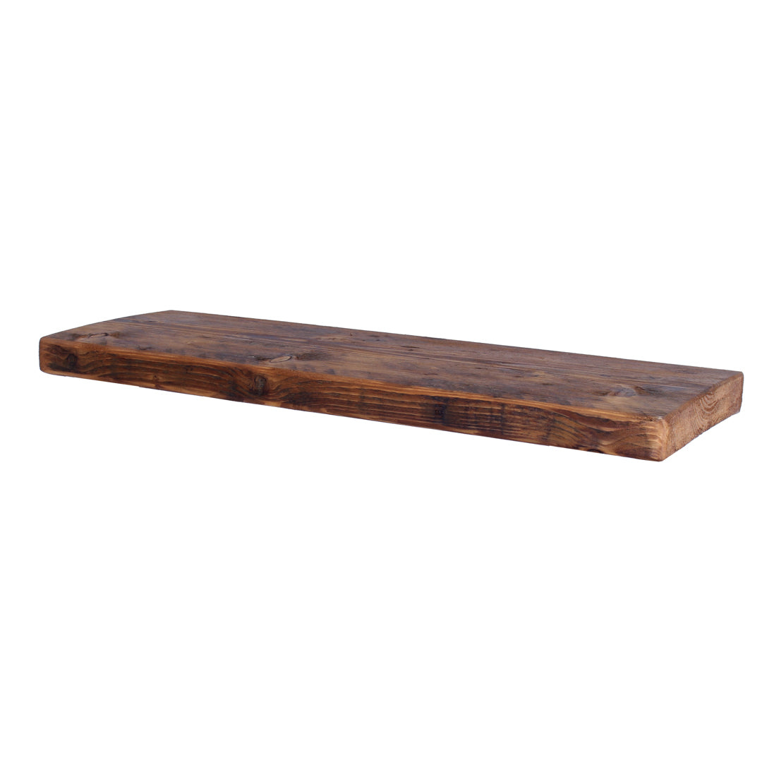 Rustic Industrial Reclaimed Chunk Shelf (Timber Only)
