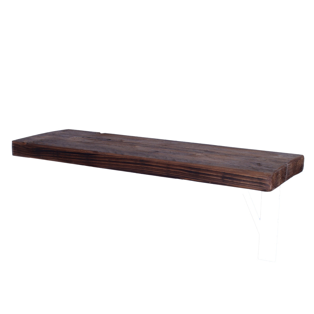 Rustic Industrial Reclaimed Chunk Shelf (Timber Only)