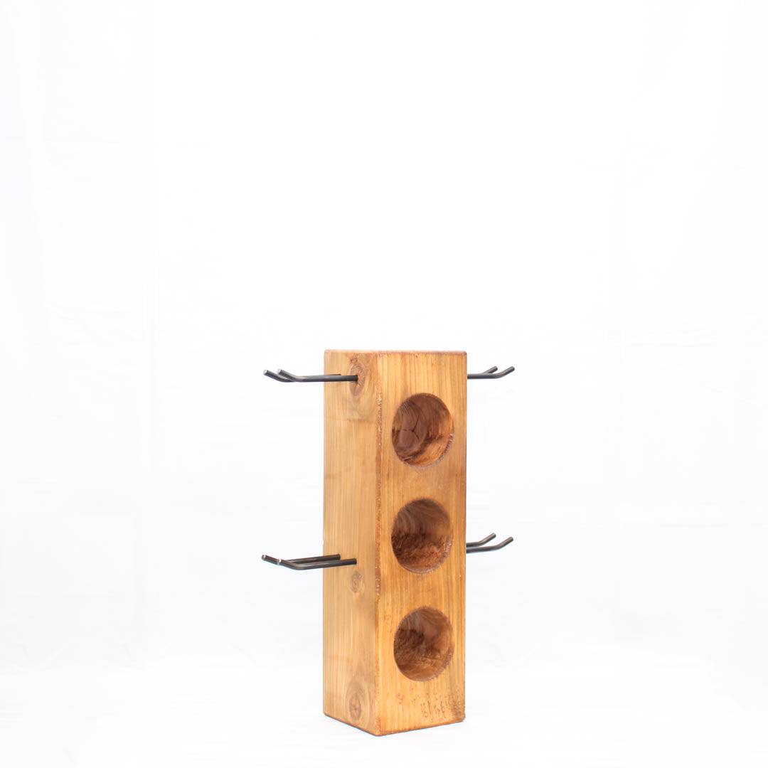 Rustic Industrial Wine Blocks