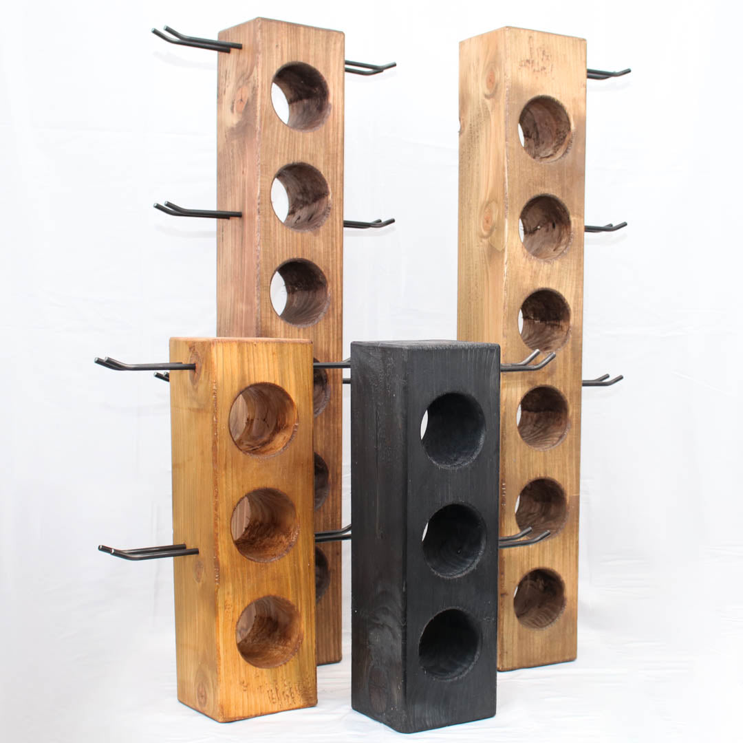 Rustic Industrial Wine Blocks