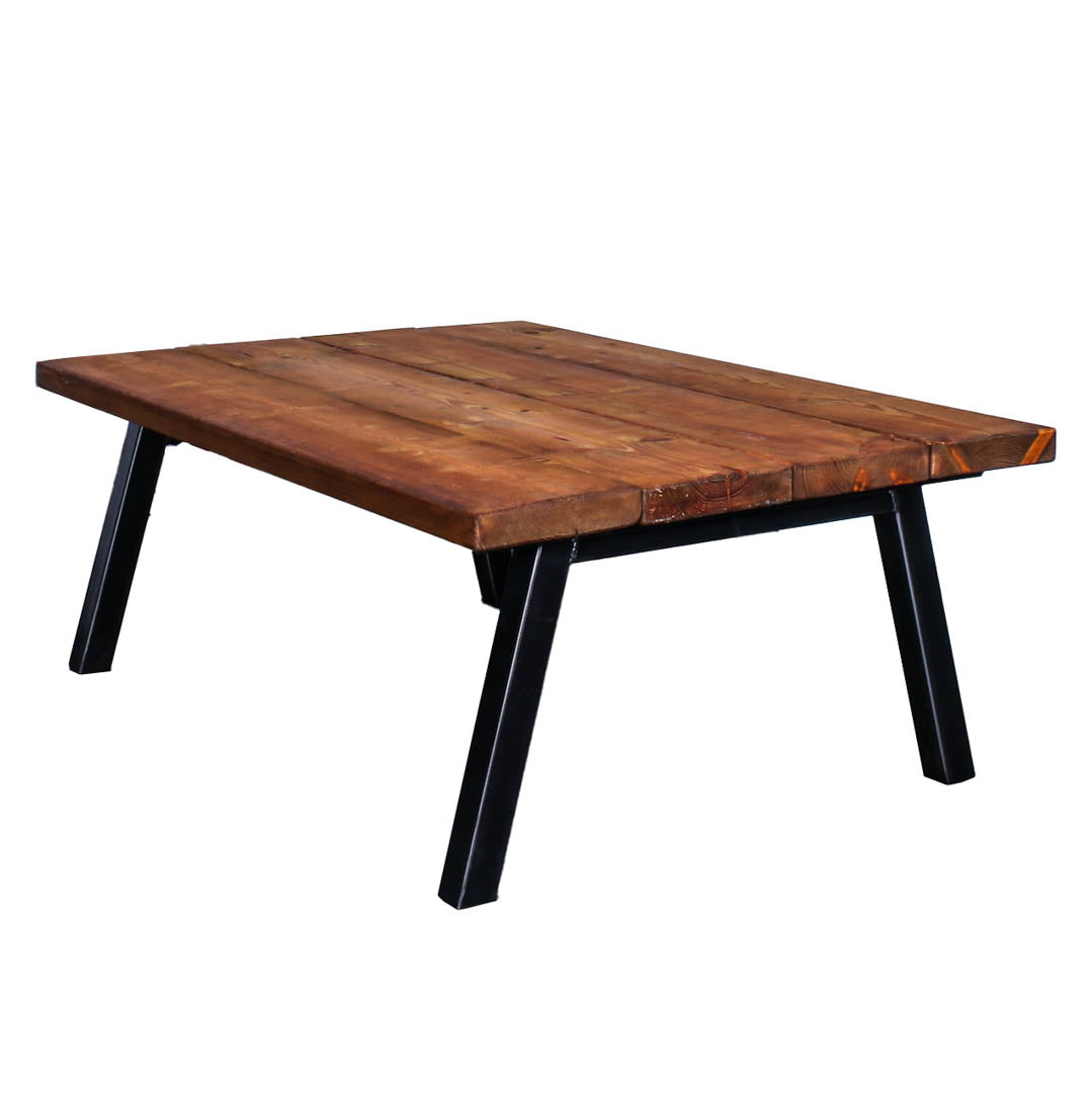 extra chunky rustic industrial coffee table chunk 2 4 boards oak
