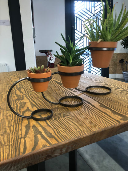 Handmade Hoop Plant Pot Holder
