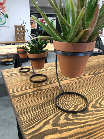 Handmade Hoop Plant Pot Holder