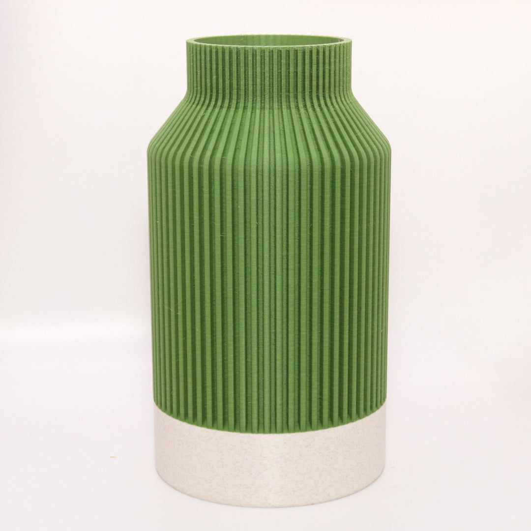 3D Printed Ribbed Vase