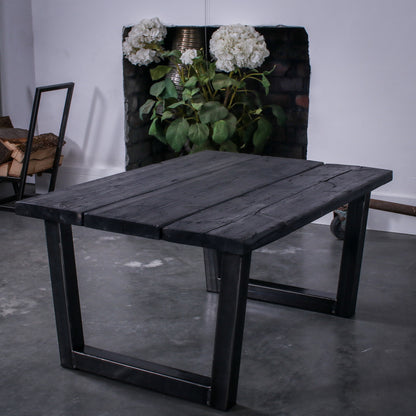Rustic Industrial Reclaimed Scaffold Board Coffee Table Chunk One
