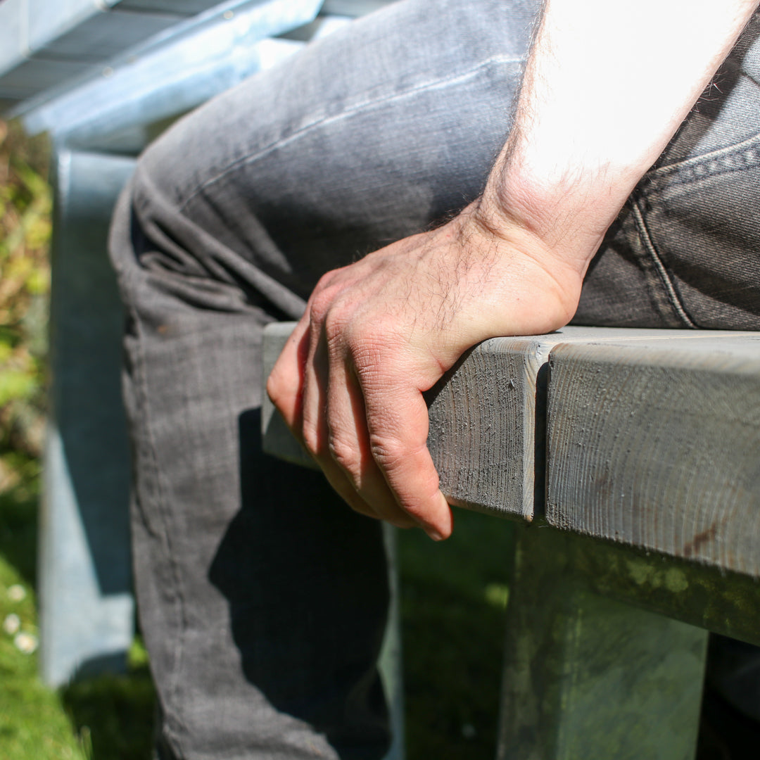 Extremely Chunky Garden Table - Chunk Five