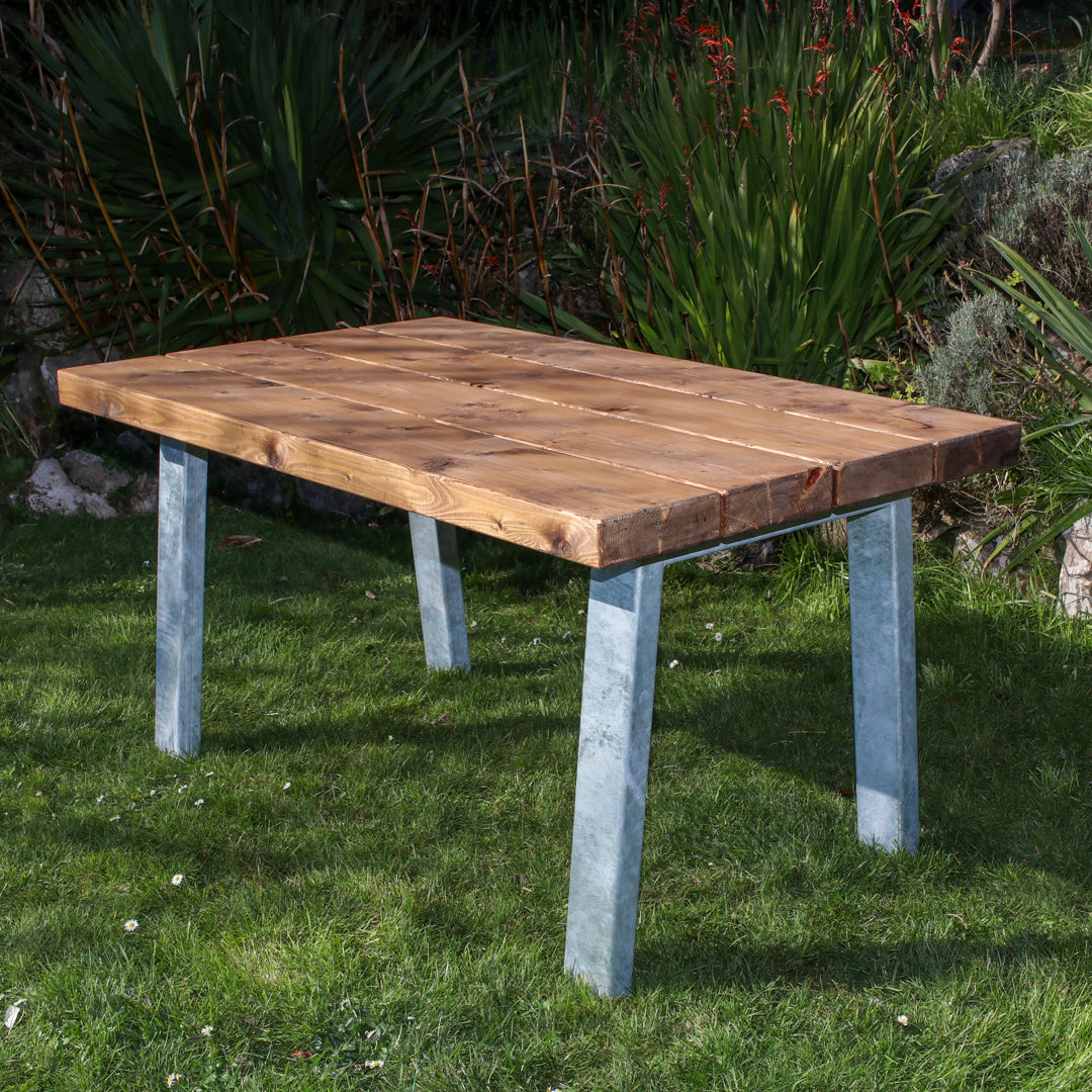 Extremely Chunky Garden Table - Chunk Five