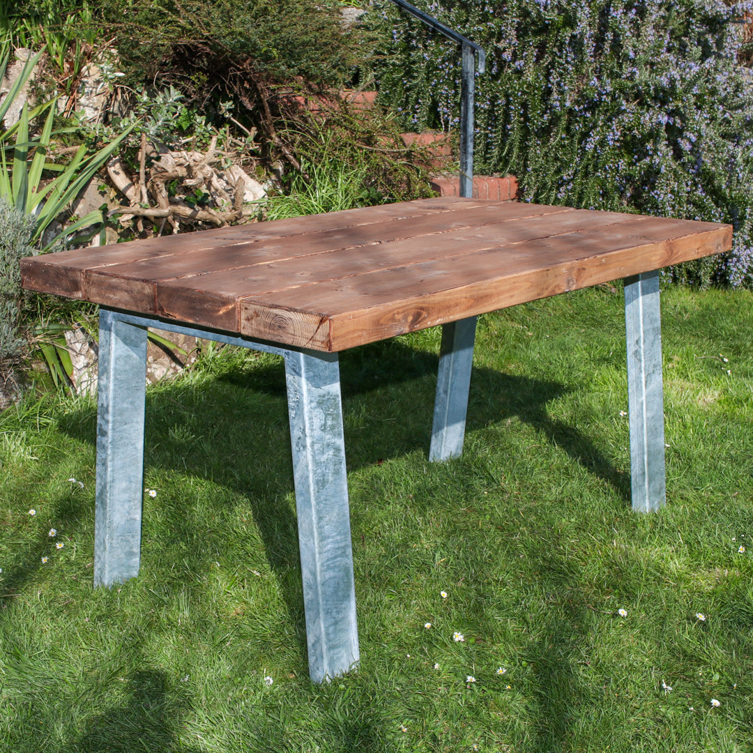 Extremely Chunky Garden Table - Chunk Five
