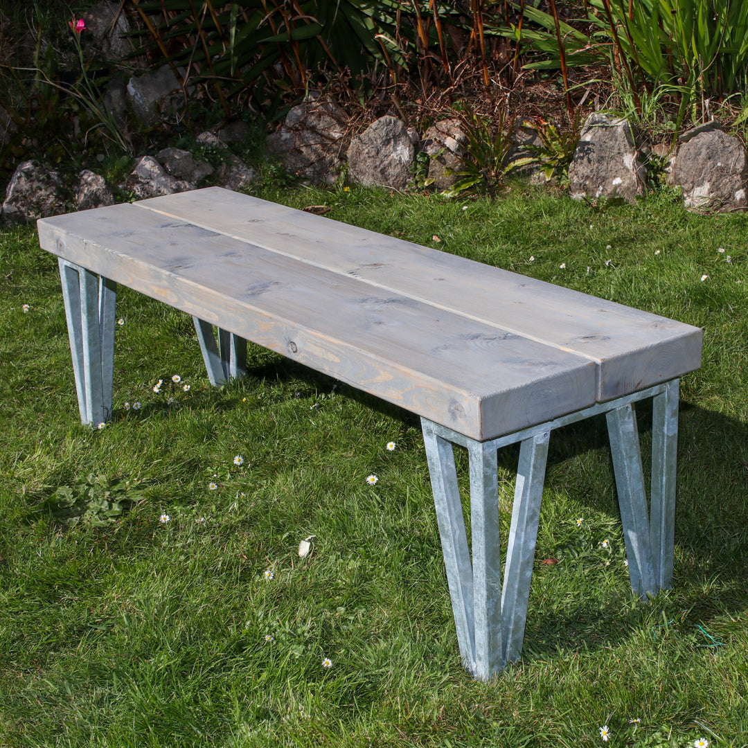 Extremely Chunky Garden Bench - Chunk Five