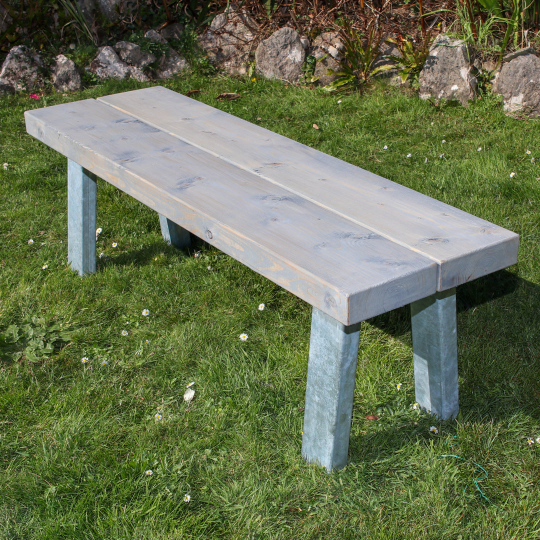 Extremely Chunky Garden Bench - Chunk Five