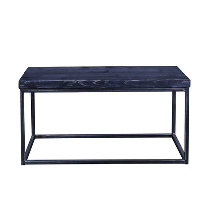 extra chunky rustic industrial cube coffee table 2 charcoal