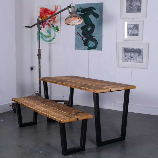 reclaimed scaffold board bench chunk 1 studio clear
