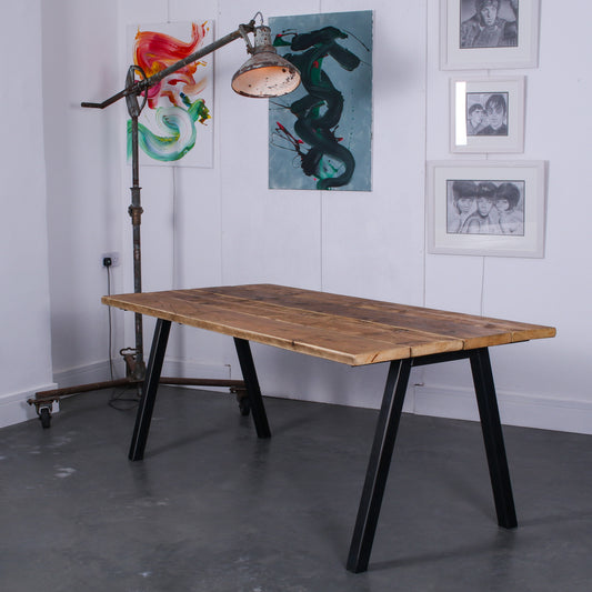 reclaimed scaffold board rustic industrial chunk 2 studio clear