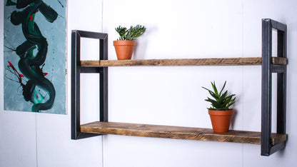 reclaimed scaffold board shelving unit 2 board studio
